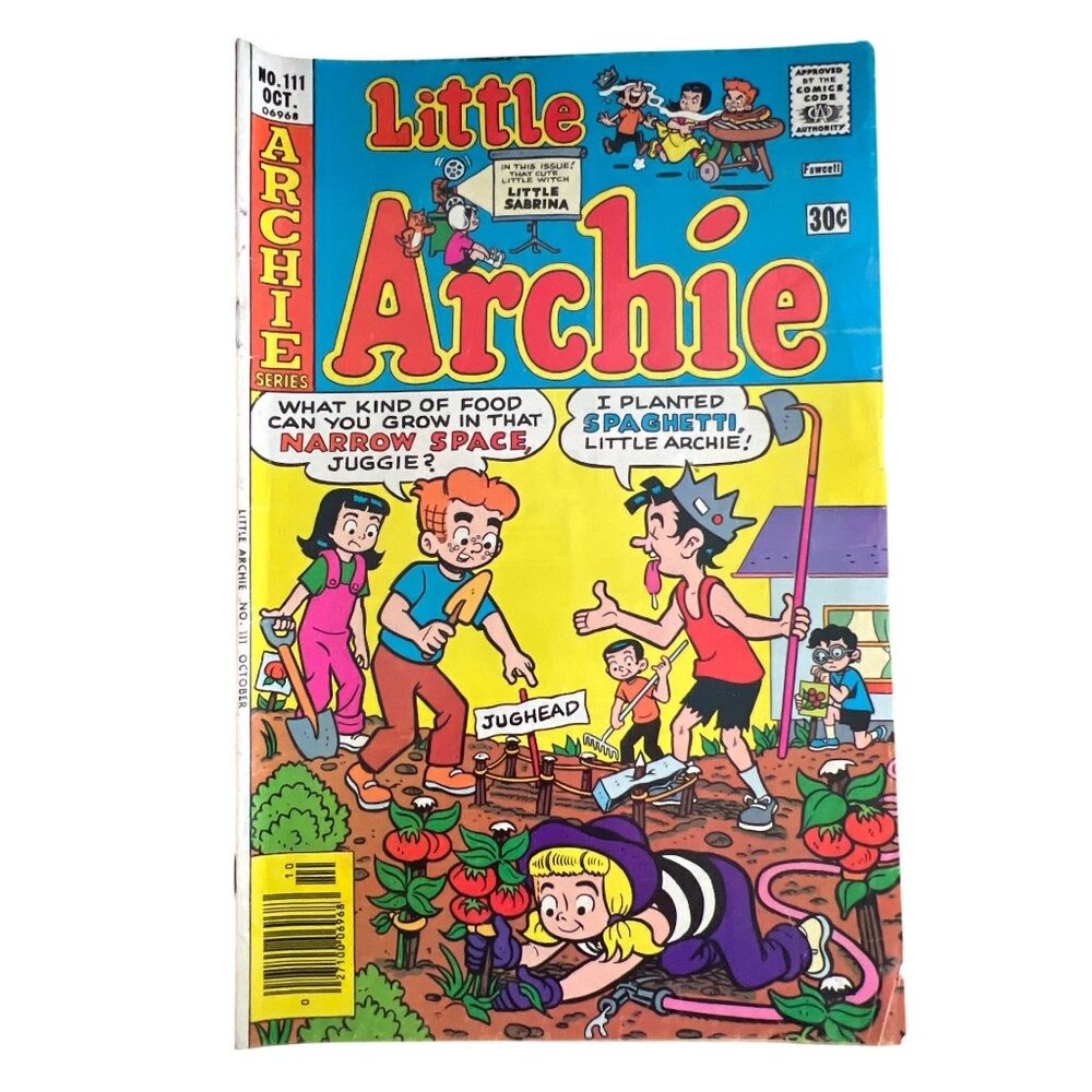 Little Archie #111 Comic October 1976 Vintage Archie Series Boarded Bagged